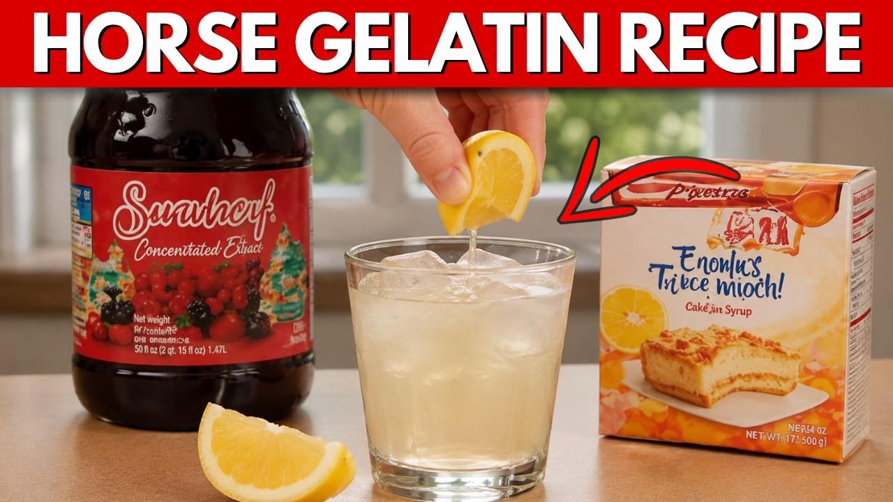 Horse Gelatin Recipe For Men: Complete Ingredient Guide