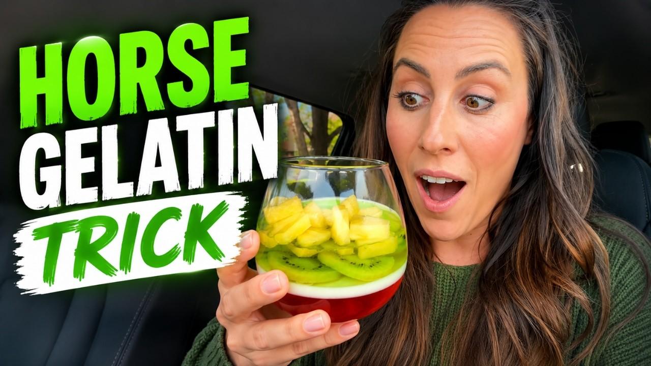 Horse Gelatin Trick Recipe For ED: Does Science Support It?