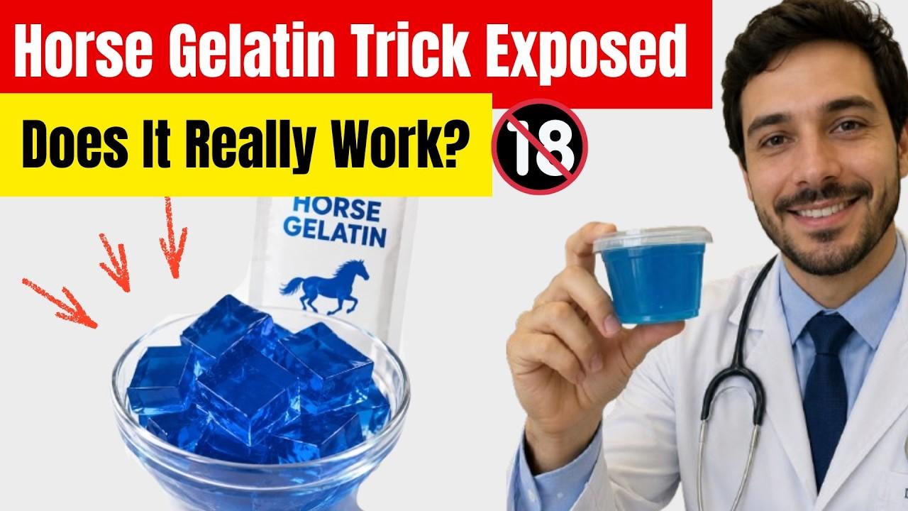 Horse Gelatin For Men Trick: Everything You Need Before Starting
