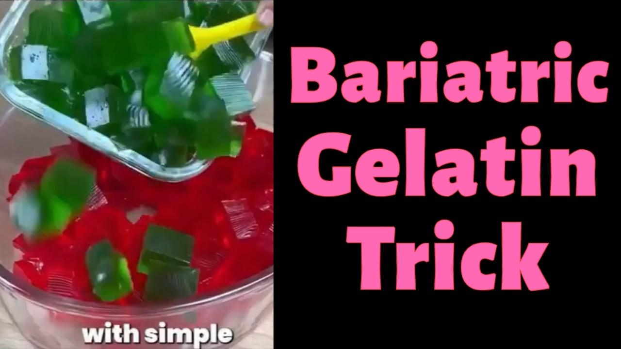 Bariatric Gelatin Trick Recipe? I Checked — Scam Breakdown