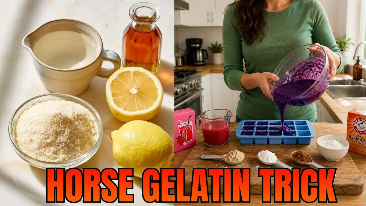 Horse Gelatin Trick For Men: The Viral Formula Explained
