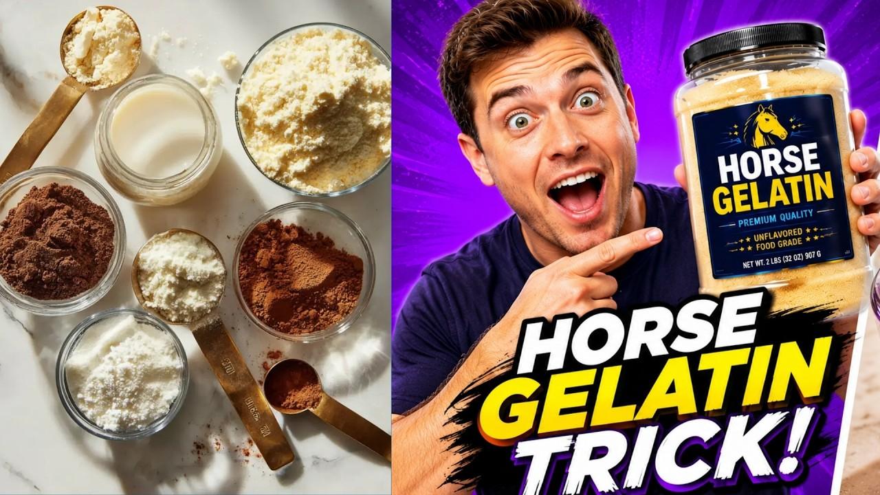 Horse Gelatin For Men Trick: Viral Trend Explained