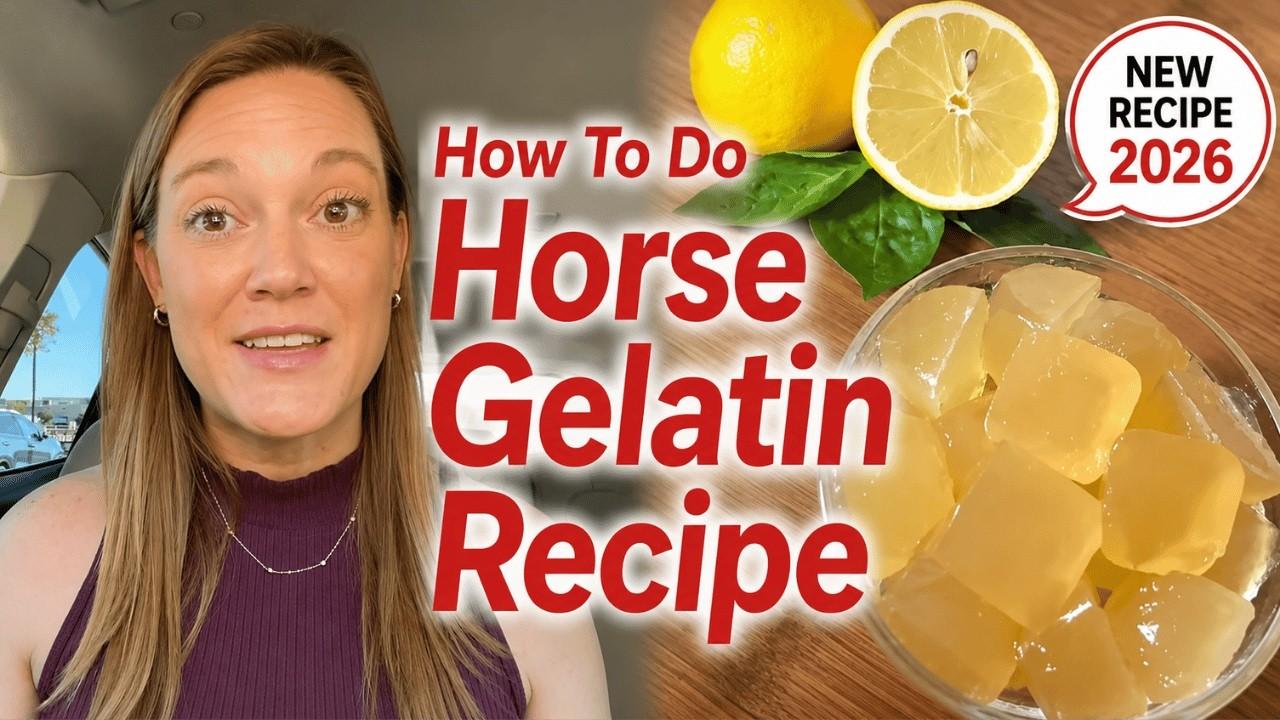 Horse Gelatin For Men Trick Recipe: Internet Trend Explained